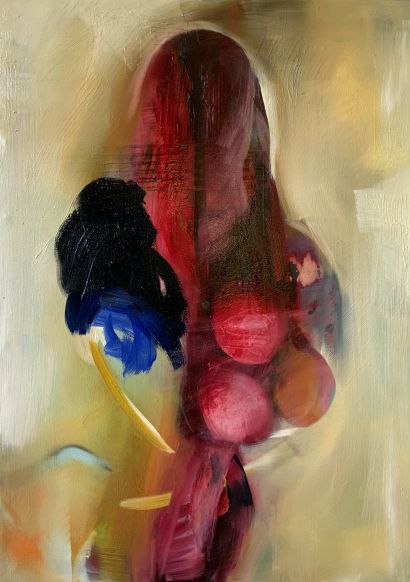 Dame Vulva - a Paint Artowrk by Dörfel Franziska 